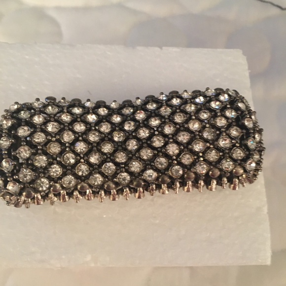 🆕Rhinestone Bracelet & Fleur de lis Necklace - Picture 4 of 4